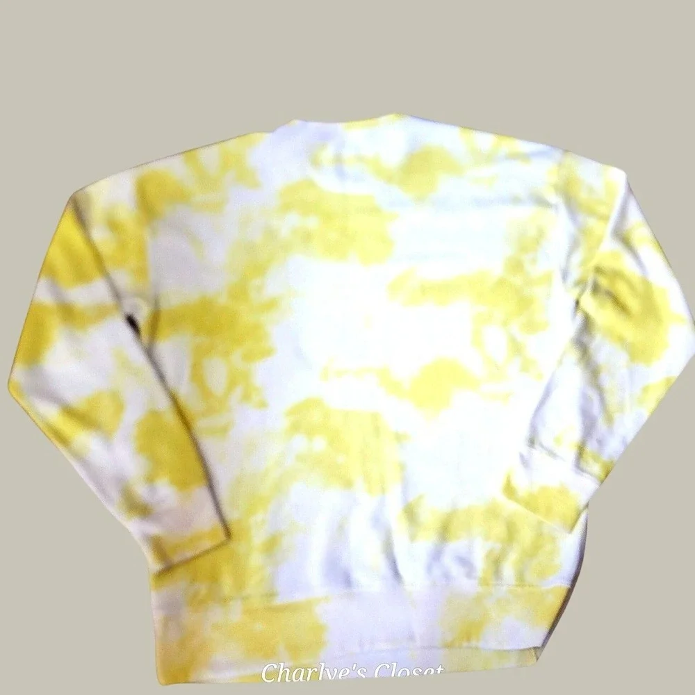 Old Navy The Beatles Yellow Submarine Retro Sweatshirt M Unisex Tie Dye K-Pop